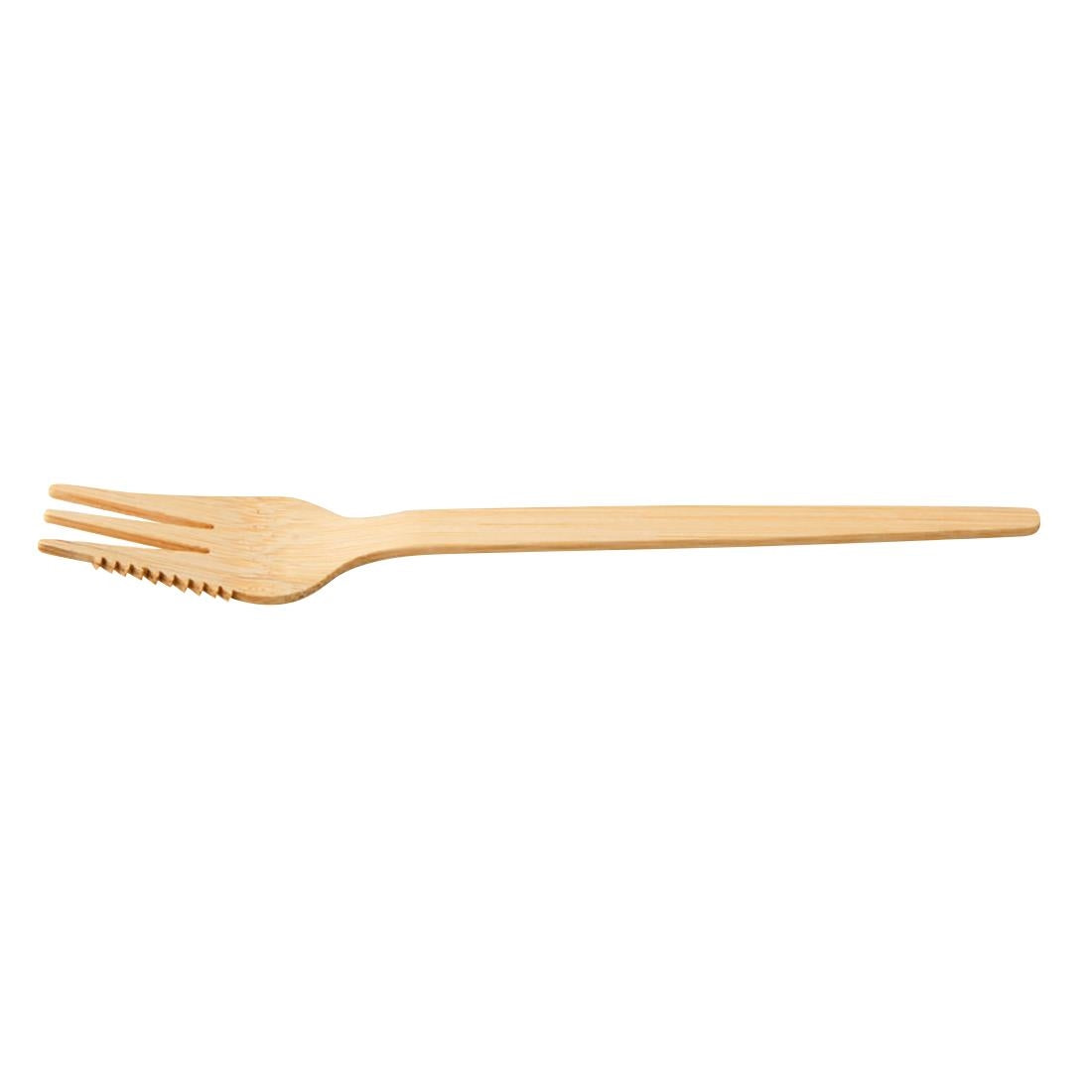 Fourchettes snack en bambou Sier Disposables 135 mm (lot de 100)
