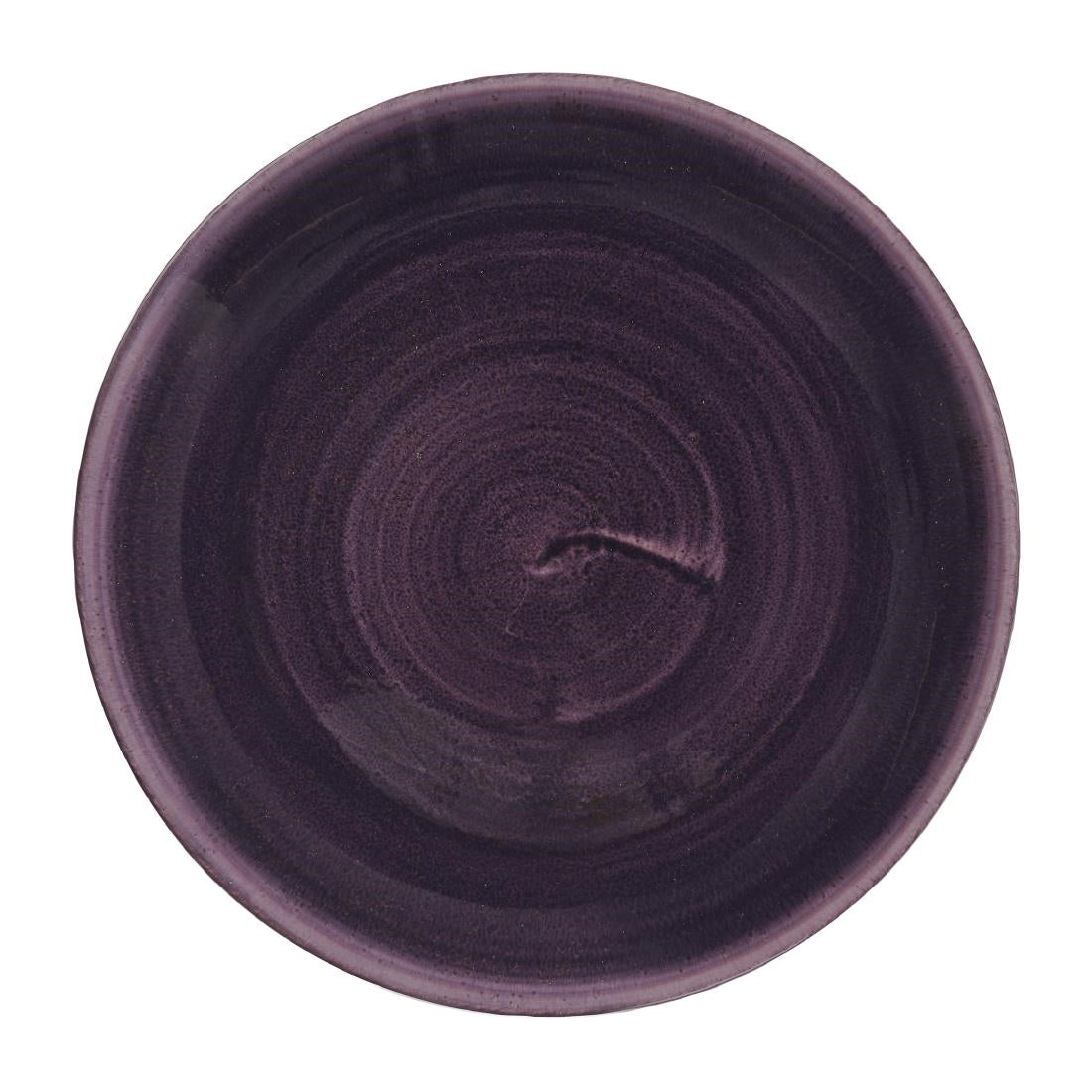 Assiettes rondes Churchill Stonecast Patina Purple 217mm (Lot de 12)