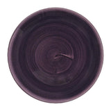 Assiettes rondes Churchill Stonecast Patina Purple 217mm (Lot de 12)