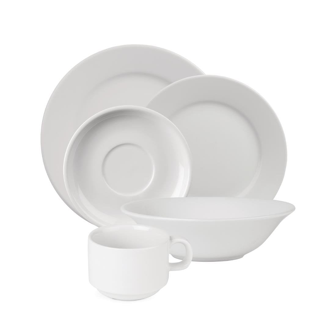 OFFRE SPÉCIALE Lot de 24 ensembles composés de 5 pièces Athena Hotelware - NISBETS