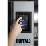 Four mixte compact à écran tactile Buffalo 7 x GN 1/1 avec support et kit d'installation