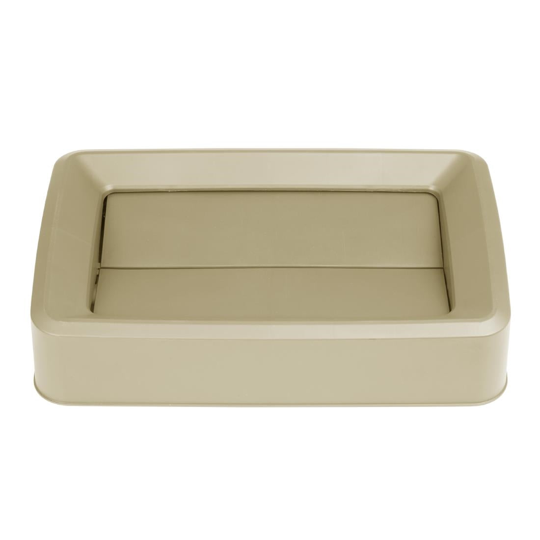 Couvercle beige Jantex pour poubelles Slim 60/80L