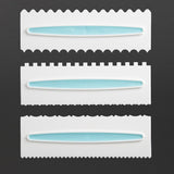 Peignes à glaçage Vogue (Lot de 3)