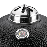 Barbecue kamado sur chariot avec tablettes Buffalo