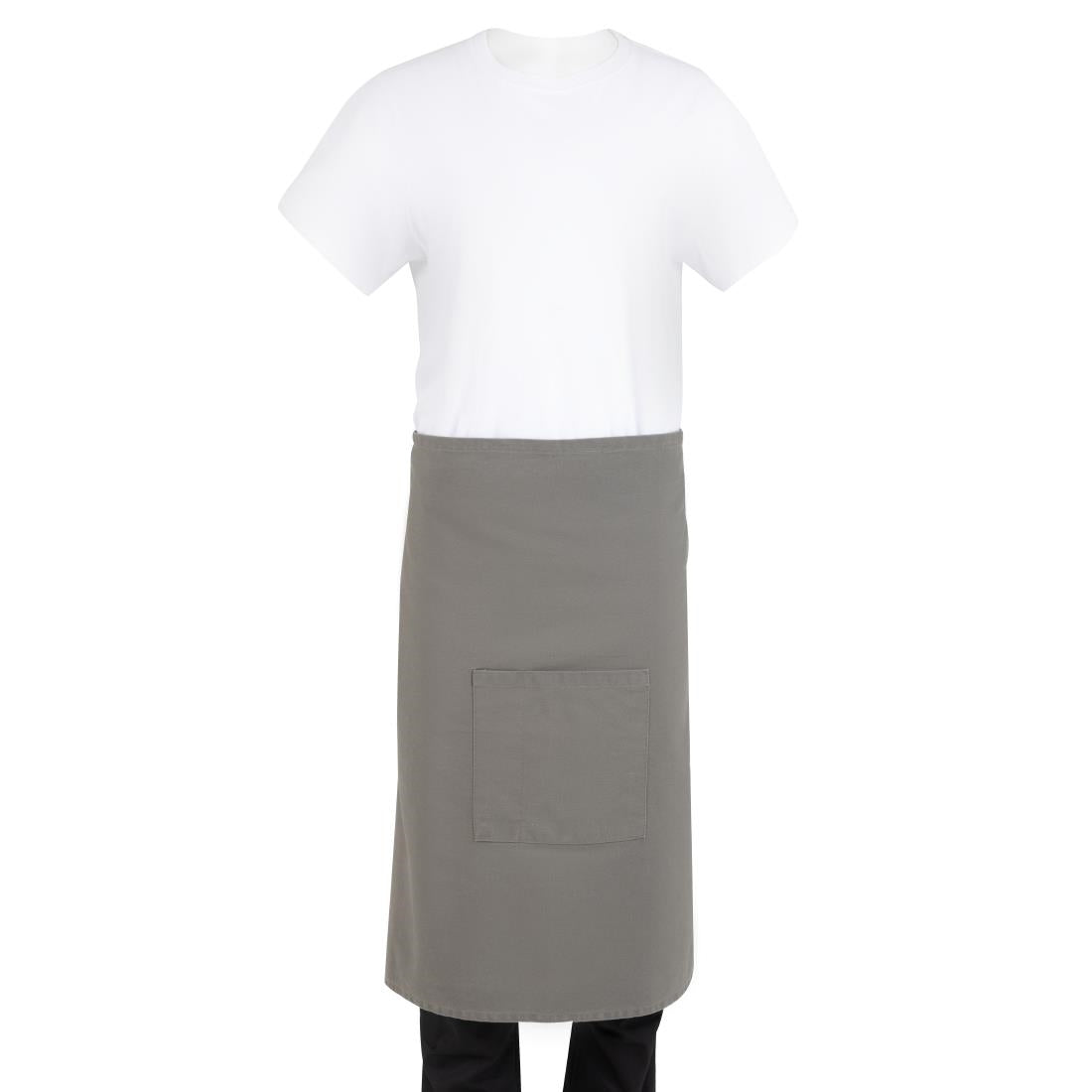 Tablier bistro en toile de coton Southside kaki