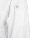 Veste de cuisine mixte blanche à manches longues Chef Works Calgary Cool Vents - Taille S