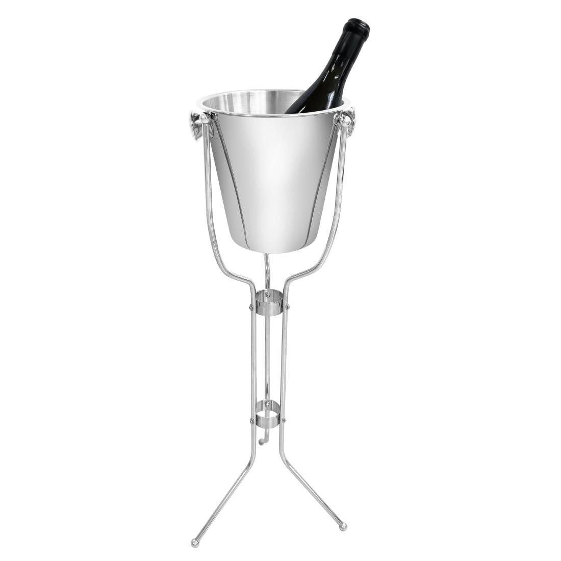 Seau à vin et champagne en acier inoxydable Nisbets Essentials - NISBETS