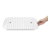 Égouttoir en acier inoxydable Vogue pour GN 1/1