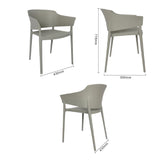 Fauteuils Lorenzo Café Bolero gris (lot de 2)