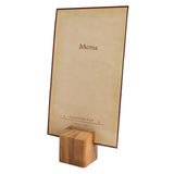 Porte-menu en bois Olympia - NISBETS