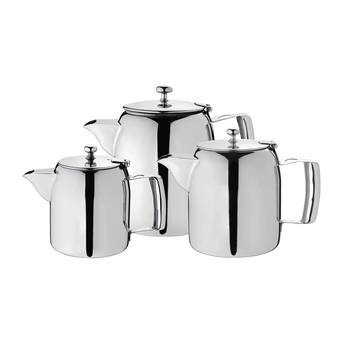 Théière inox Olympia Cosmos 570ml - NISBETS