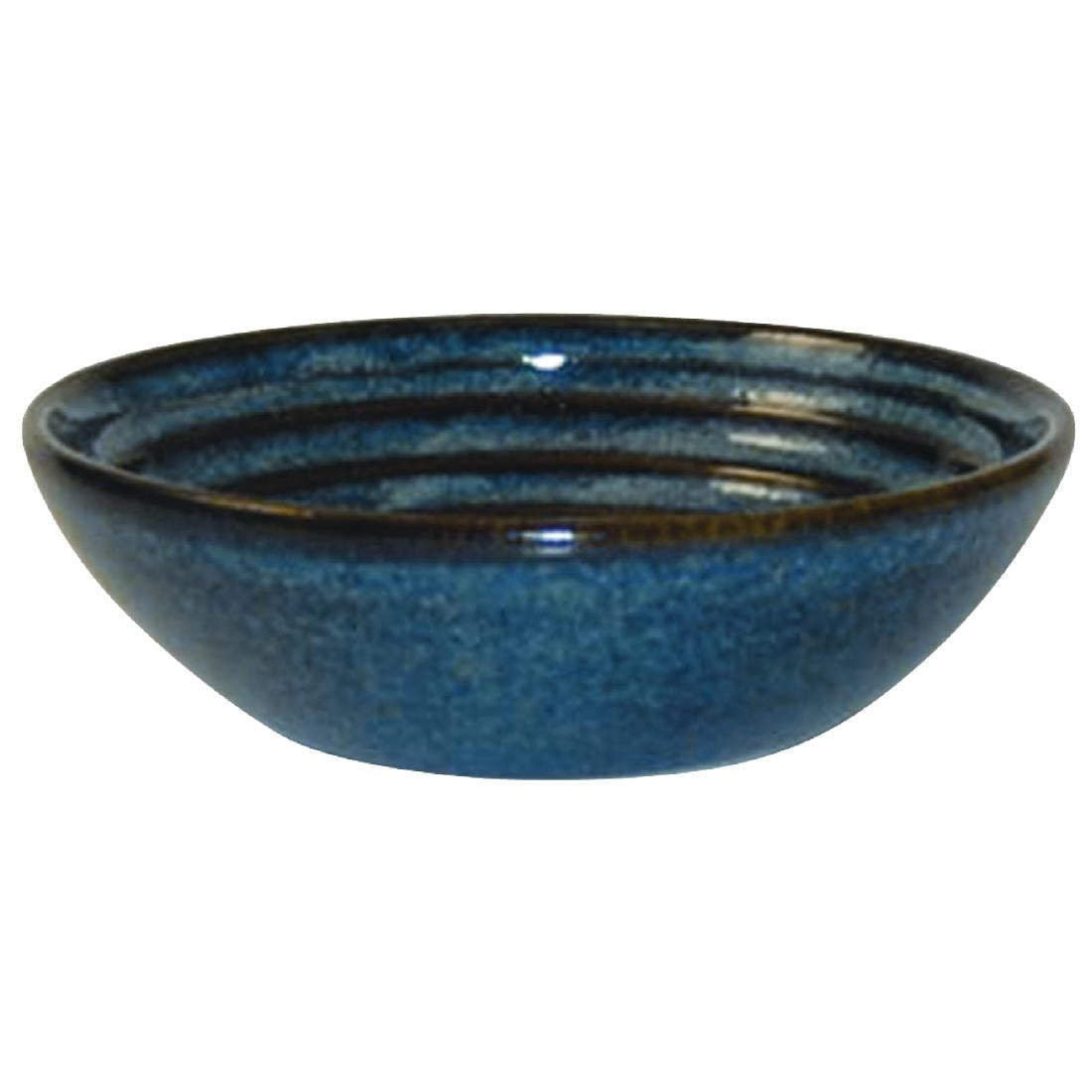 Pots à sauce Churchill Bit on the Side Blue 113mm (Lot de 12)