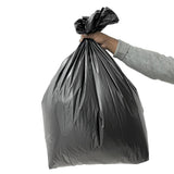 Sacs-poubelle standard noirs Jantex 80 L (lot de 200) - NISBETS