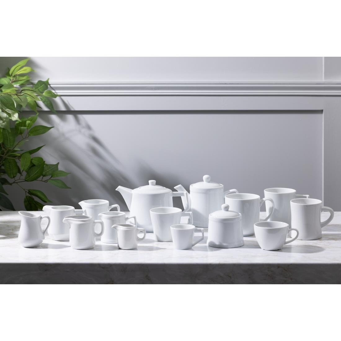 Mugs Olympia blancs 300 ml (lot de 6) - NISBETS