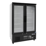 Vitrine réfrigérée positive double porte Polar Série G 744L - FRANCE CHR