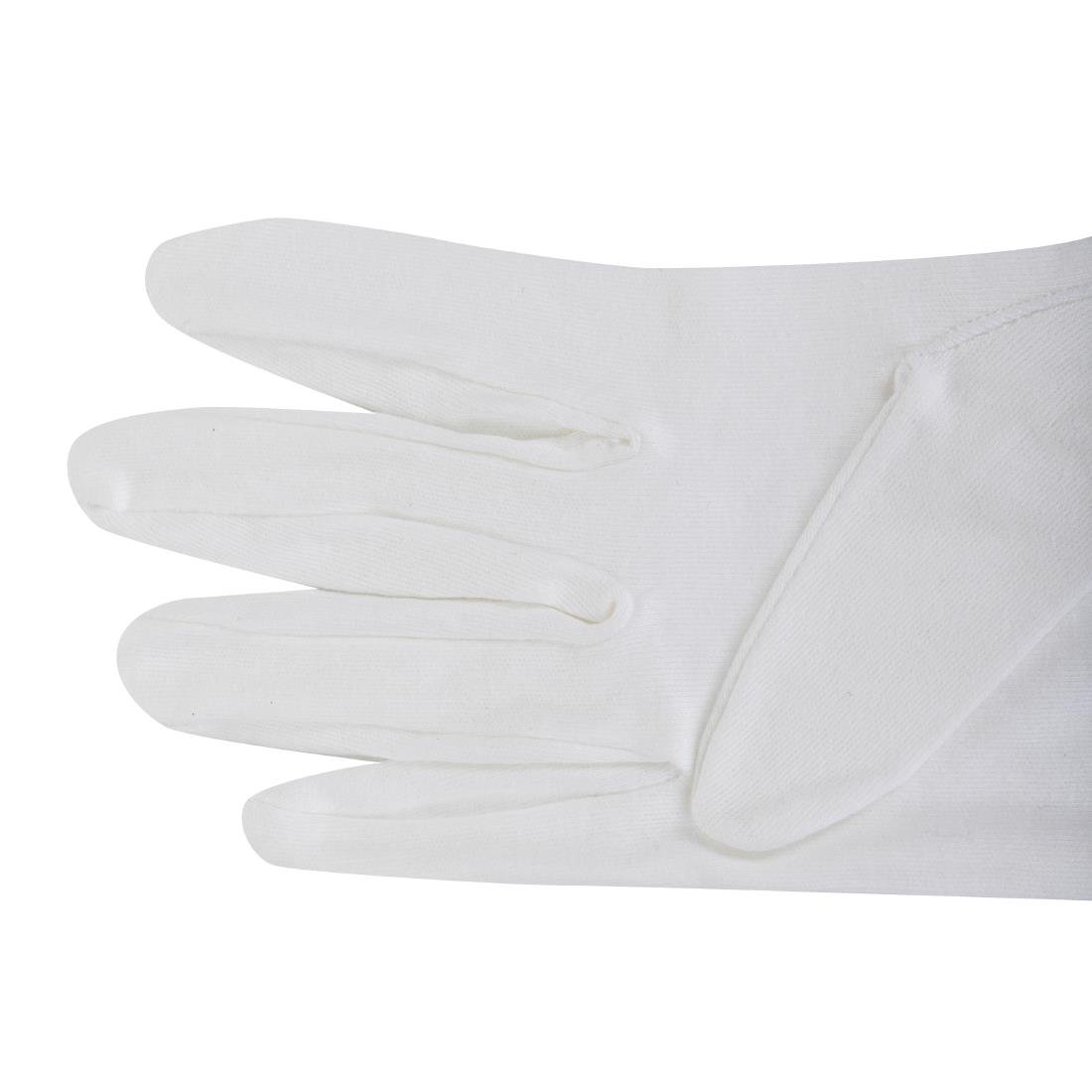 Gants de service pour homme blancs - NISBETS