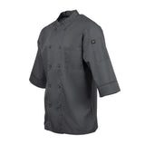 Veste de cuisine mixte Chef Works grise S - NISBETS