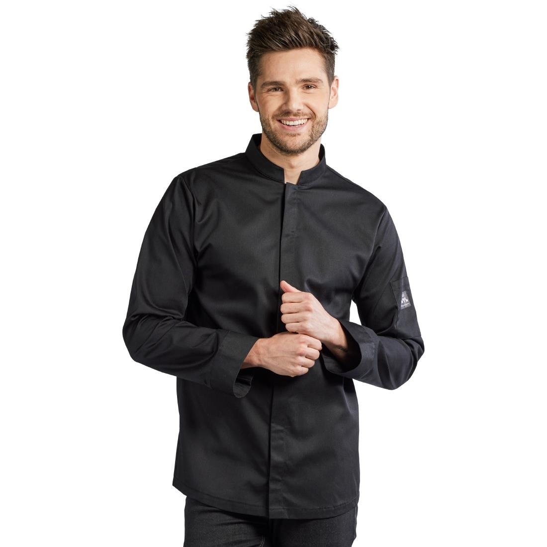 Veste de cuisine Chaud Devant Sabor noire - Taille XS