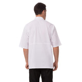 Veste de cuisine mixte blanche Chef Works Montreal Cool Vent - NISBETS