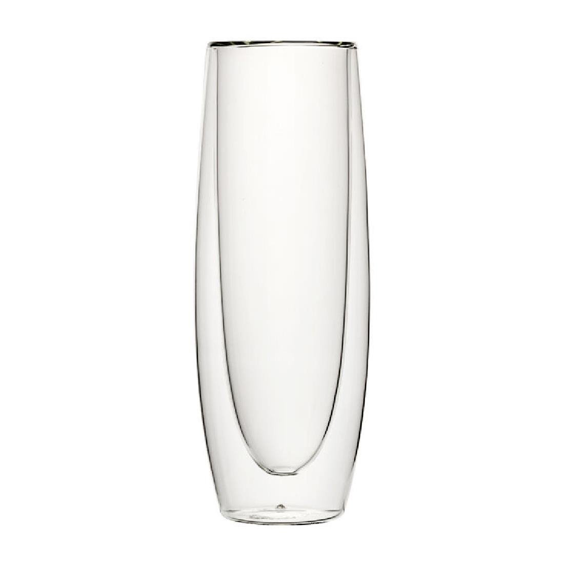 Verres à champagne sans pied double paroi Utopia 16cl (lot de 6)