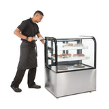 Vitrine réfrigérée horizontale à économie d'énergie Polar Série G 270L - NISBETS