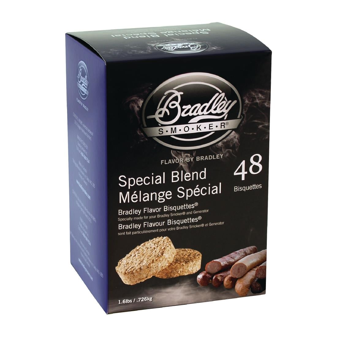 Briquettes Bradley Smoker arôme mélange - NISBETS