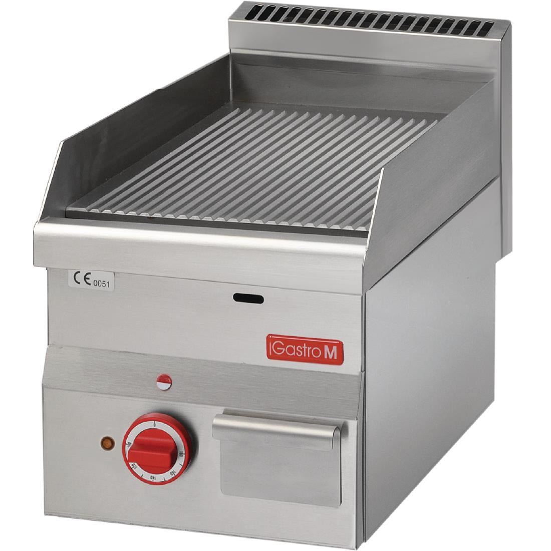 Plancha électrique plaque rainurée 60/30FTRE Gastro M 600 - NISBETS