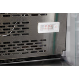 Comptoir de service réfrigéré noir Zoin Tibet - Taille 100 mm