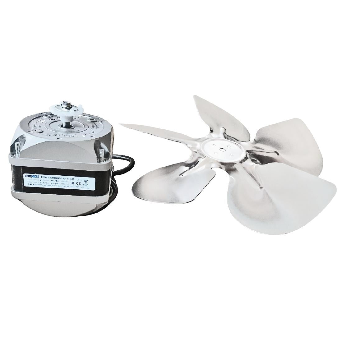 Moteur de Ventilateur Condenseur et Lame pour Vitrine Réfrigérée Polar Deli