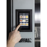 Four mixte compact à écran tactile Buffalo 7 x GN 1/1 avec support et kit d'installation