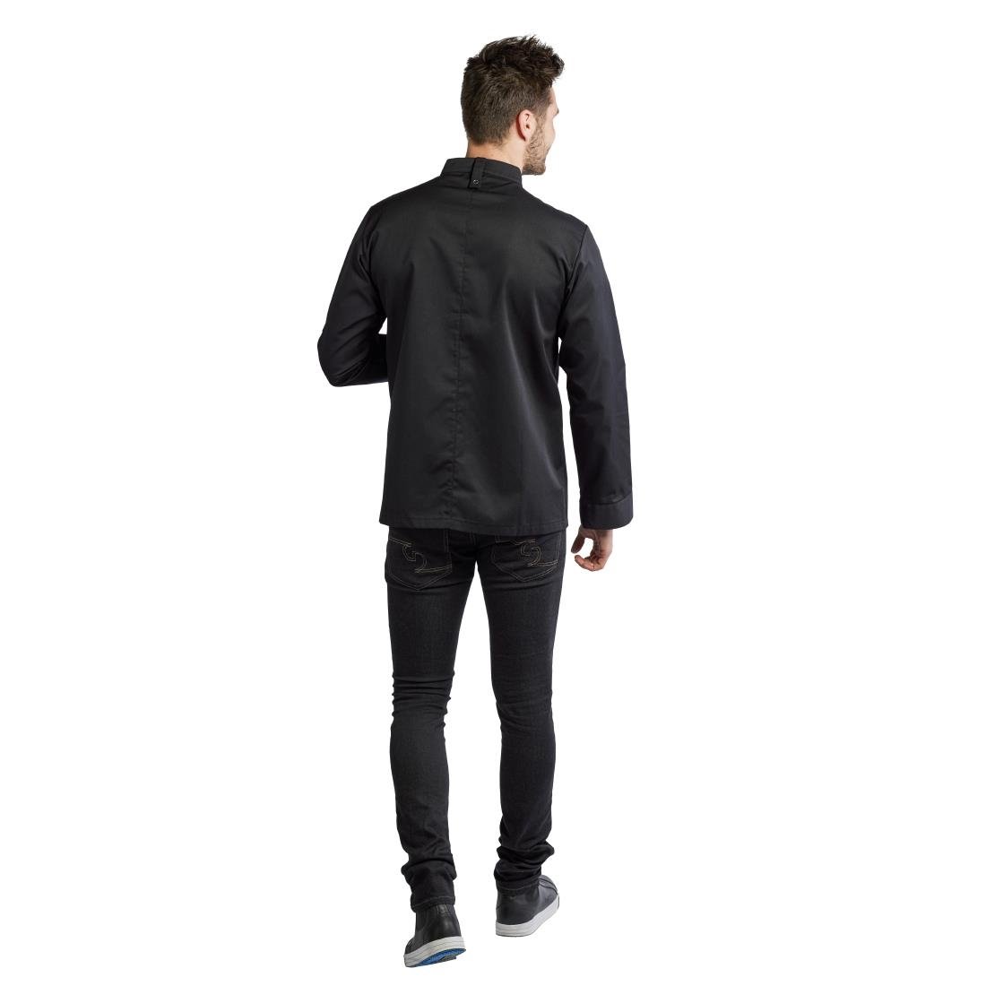 Veste de cuisine Chaud Devant Sabor noire - Taille XS