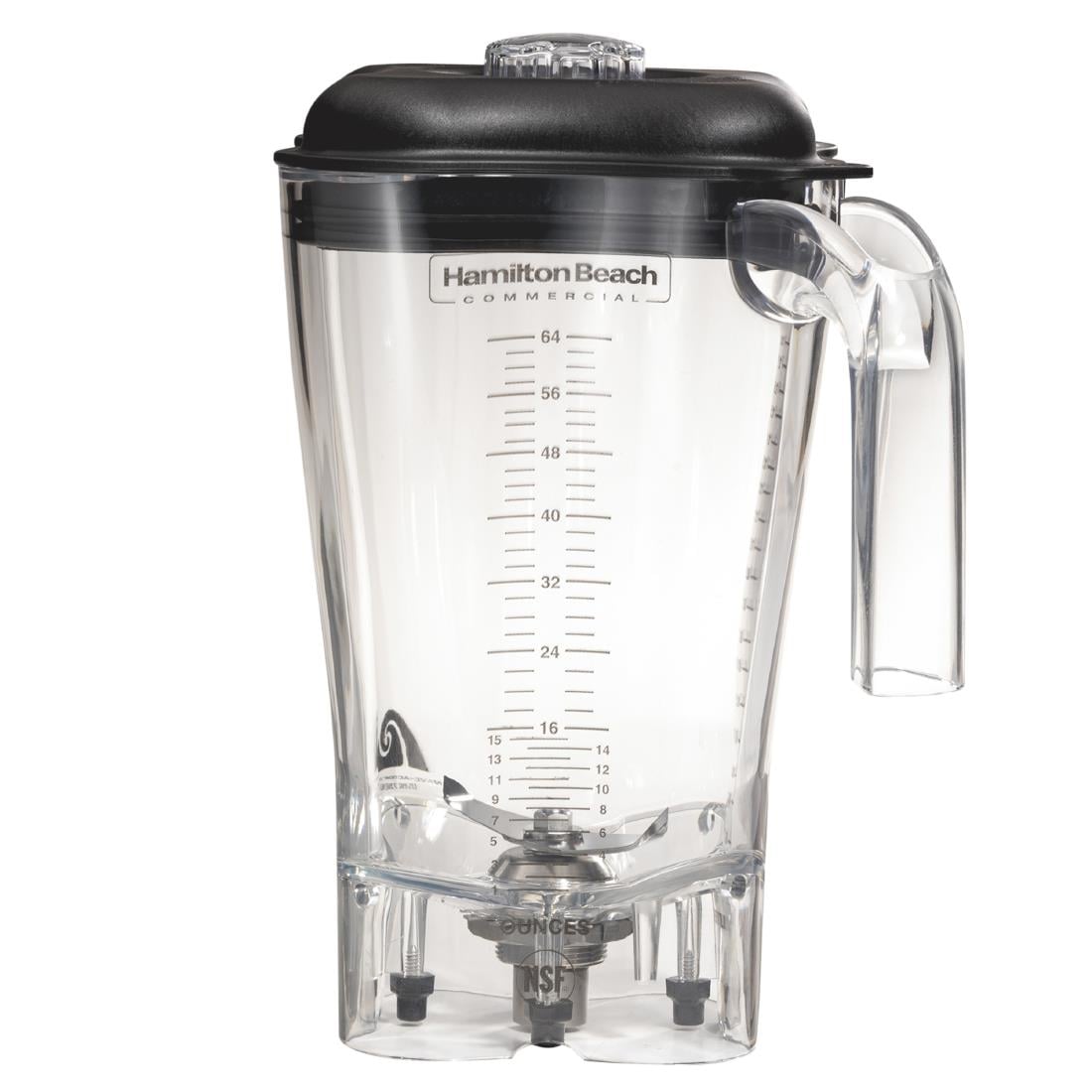 Pichet de remplacement en copolyester Hamilton Beach Commercial 1,8 L - NISBETS