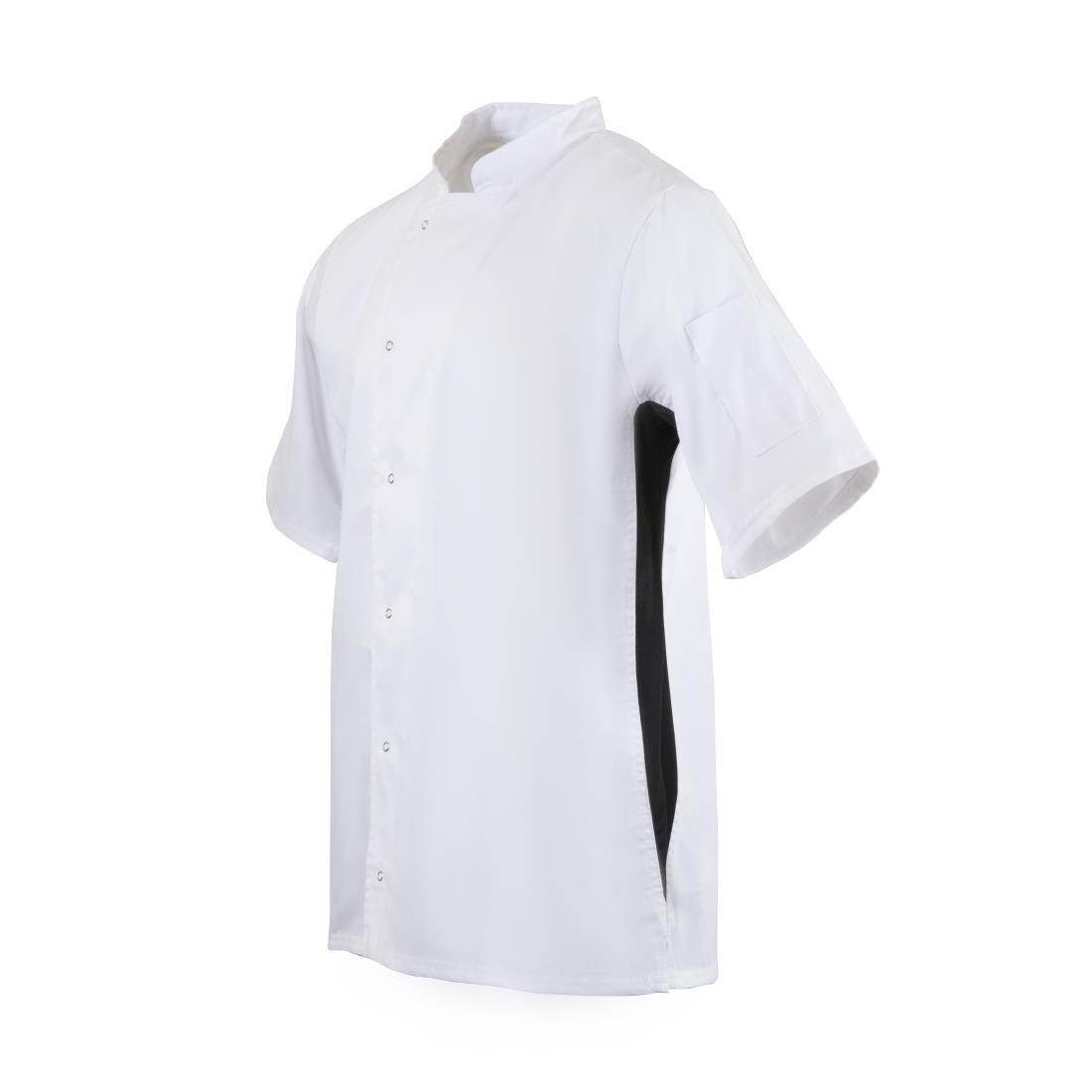 Veste de cuisine mixte Whites Nevada blanche - NISBETS