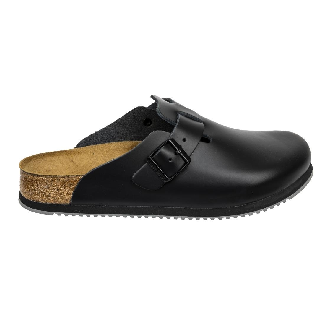 Birkenstock Super Grip Professional Boston Clogs Black - NISBETS