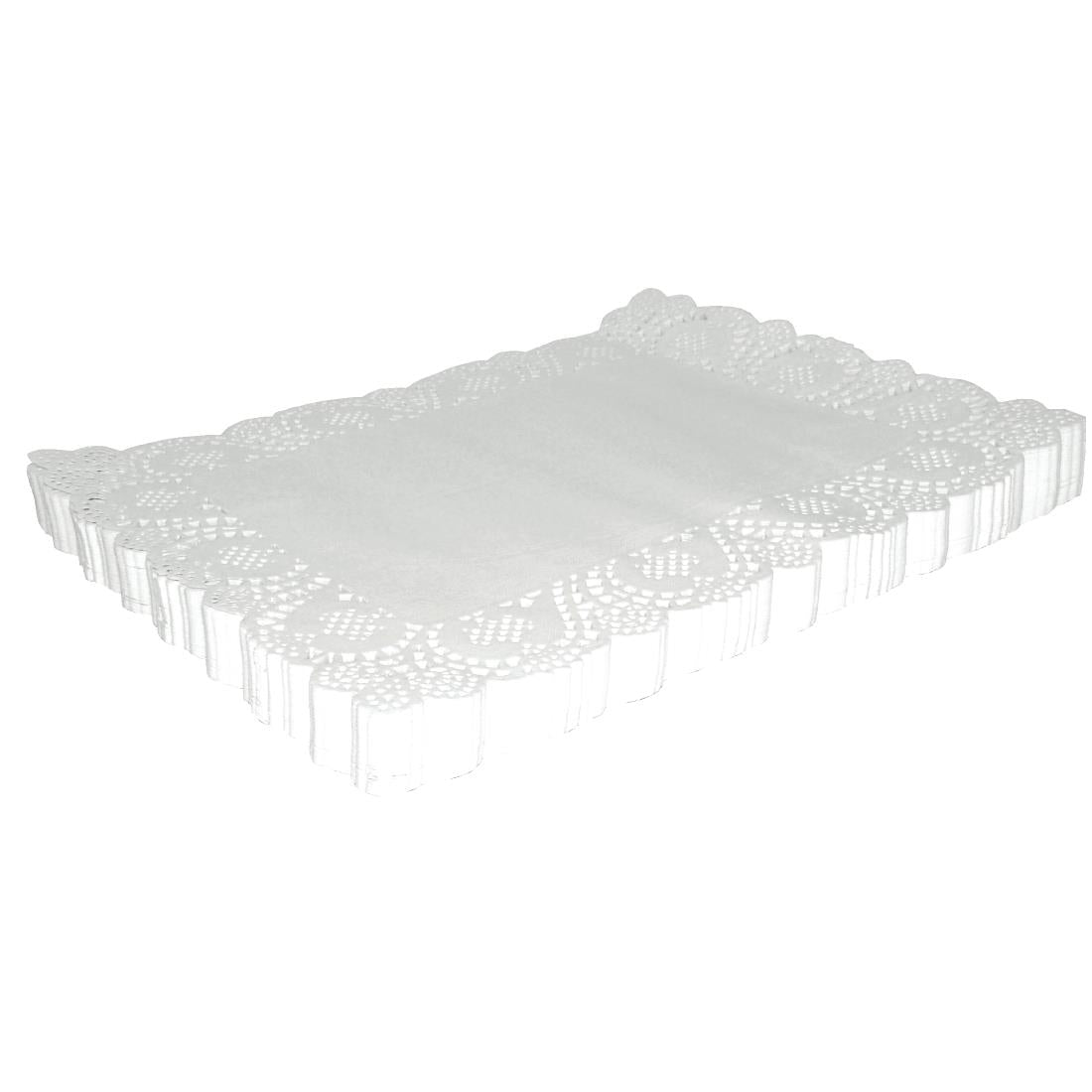 Napperons rectangulaires en papier Olympia (Lot de 250) - NISBETS