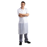 Tablier bavette déperlant Whites blanc - NISBETS