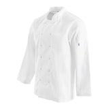 Veste de cuisine mixte Whites Vegas manches longues blanche - NISBETS