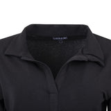 T-Shirt col V femme Uniform Works noir - NISBETS