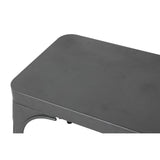 Bancs en métal gris acier Bolero Bistro 1000 mm (lot de 2) - NISBETS