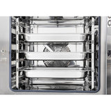 Four mixte compact à écran tactile Buffalo 7 x GN 1/1 avec support et kit d'installation