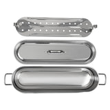 Poissonnière en acier inoxydable Kitchen Craft 29cm