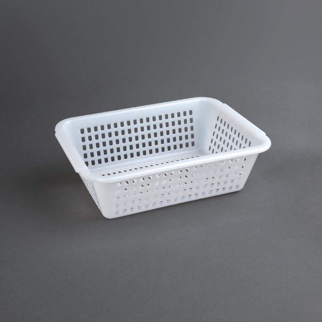Passoire rectangulaire blanche Vogue 395 x 303mm - NISBETS