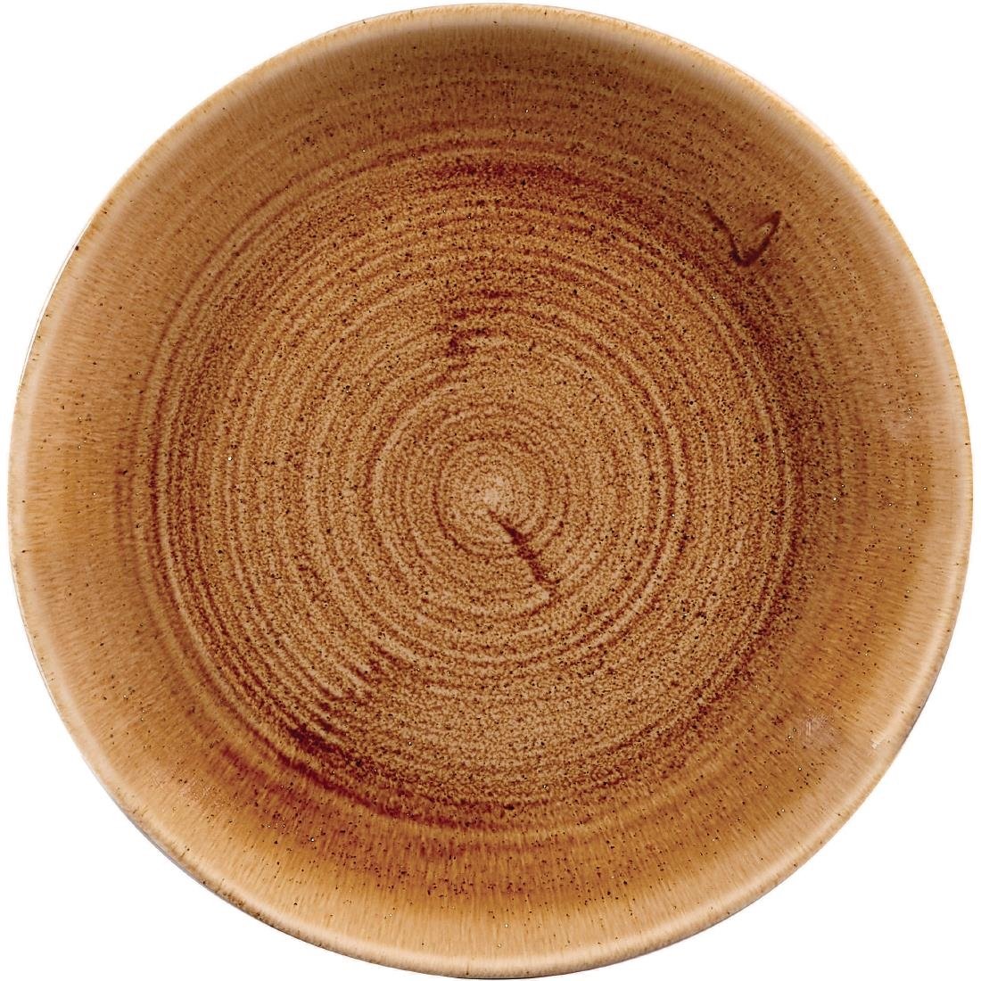 Assiettes rondes Churchill Stonecast Patina Vintage Copper 217mm (Lot de 12)