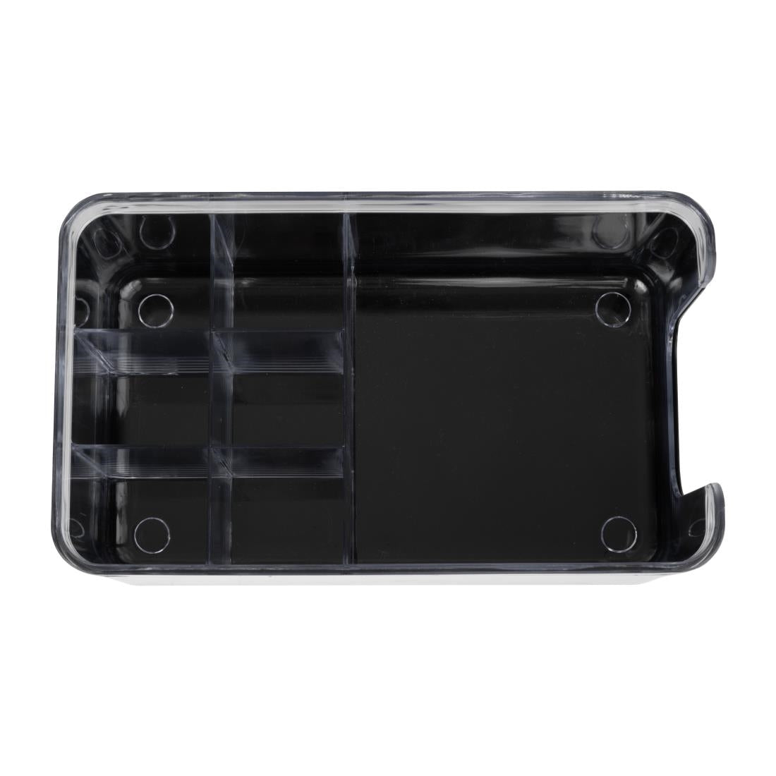 Rangement de bar ABS noir Olympia Kristallon