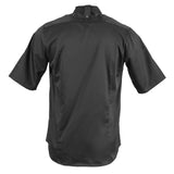 Veste col officier Southside noire - NISBETS