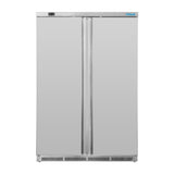 Armoire réfrigérée négative double porte 744L Polar Série C inox - FRANCE CHR