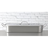 Poissonnière en acier inoxydable Kitchen Craft 29cm