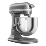 Robot pâtissier professionnel à bol relevable Kitchenaid 6,6 L gris argent 5KSM70JPXBCU - NISBETS
