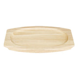 Planche en hévéa pour plat ovale en fonte Olympia 335x205mm pour GJ557