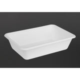 Barquettes alimentaires en bagasse Fiesta Compostable 650ml (lot de 100)